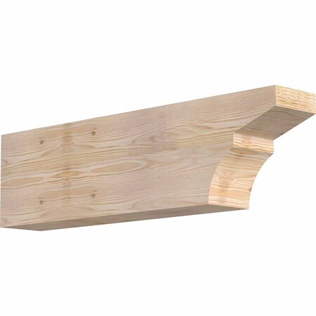 Ekena Millwork Monterey Smooth Rafter Tail, Douglas Fir, 5 1/2"W x 10"H x 36"L RFT06X10X36MON00SDF
